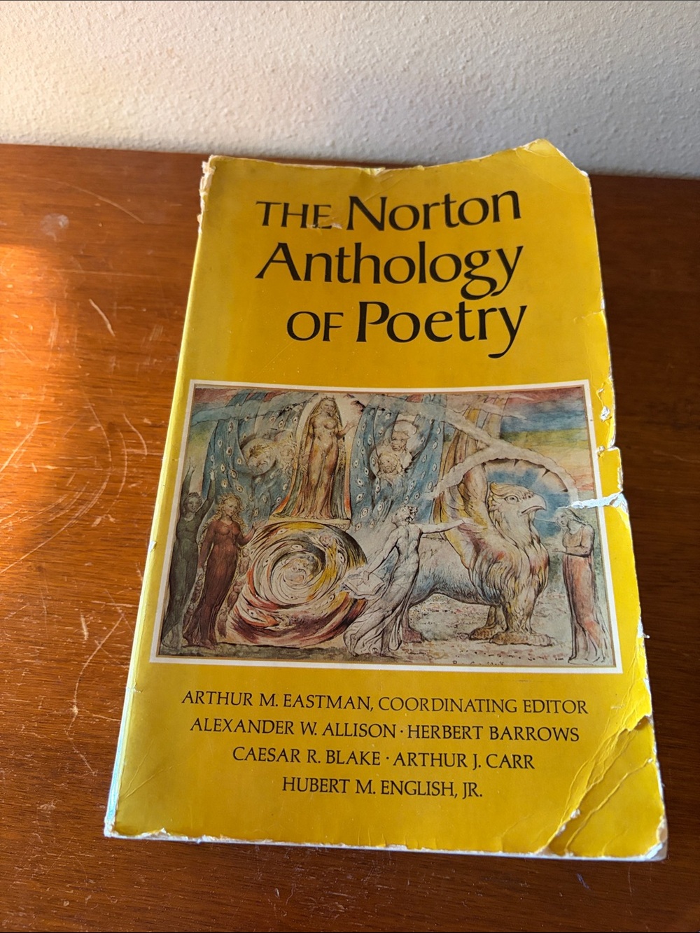 The Norton Anthology of Poetry – Yellow Paperback